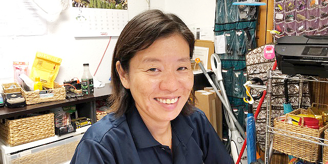 ダイビングスタッフ神成知美