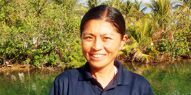 ダイビングスタッフ横田りなこ