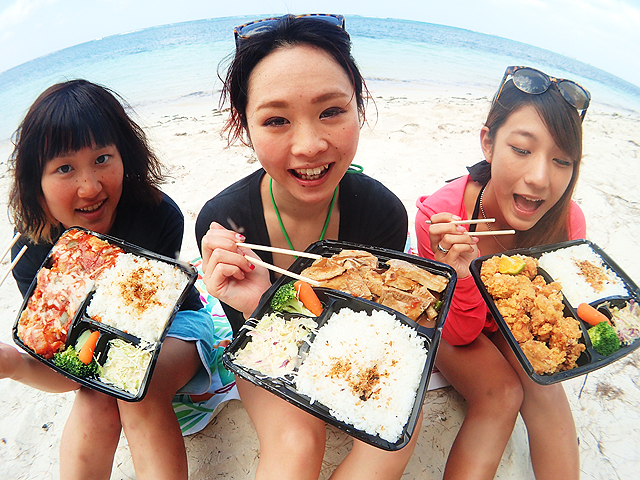 昼食・学科テスト